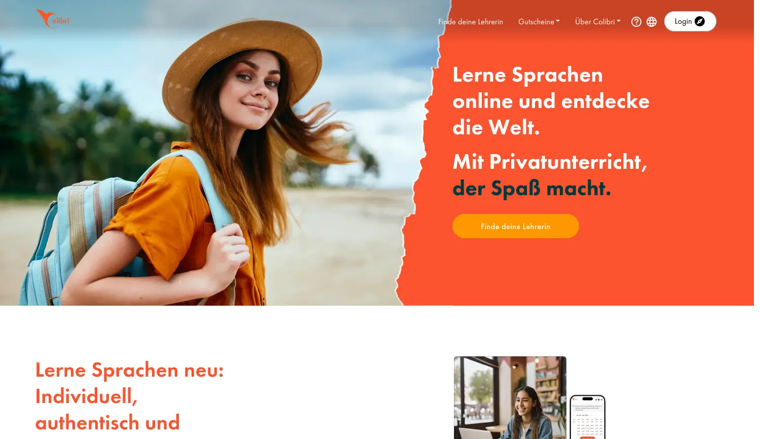 Website der Firma Colibri – Lukas Roegler & Clemens Bröhl & Marcel Mathea GbR