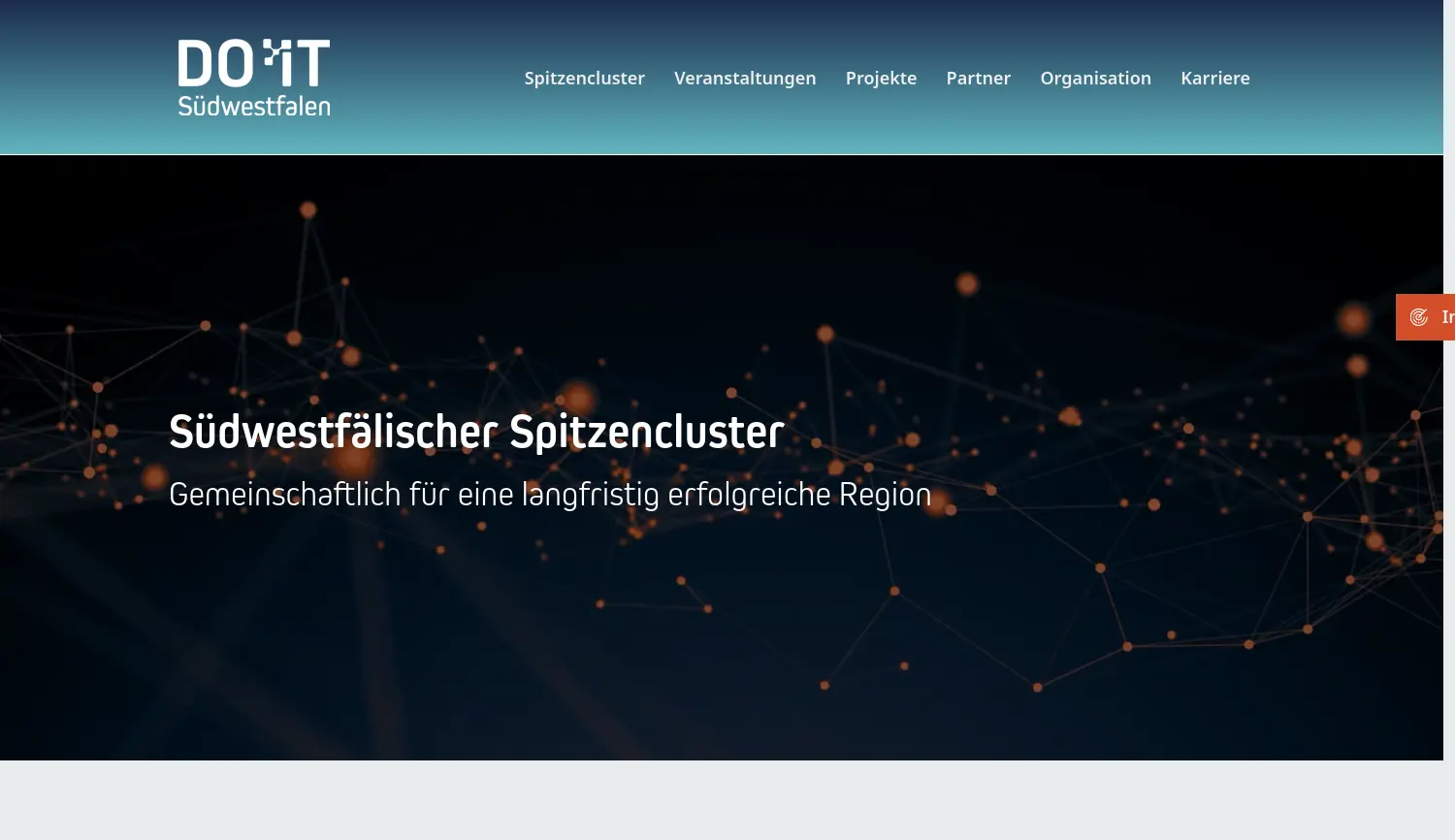 Website der Firma DO IT Südwestfalen GmbH