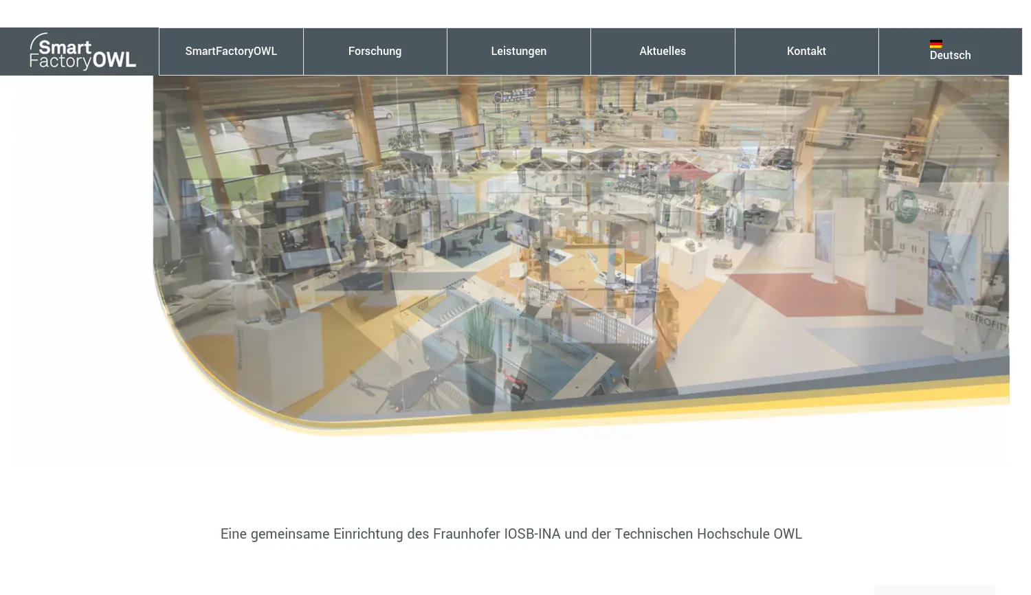 Website der Firma Fraunhofer-Institut für Optronik, Systemtechnik und Bildauswertung IOSB-INA