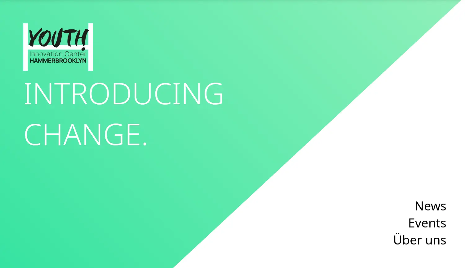 Website der Firma Stiftung Hammerbrooklyn – Stadt der Zukunft