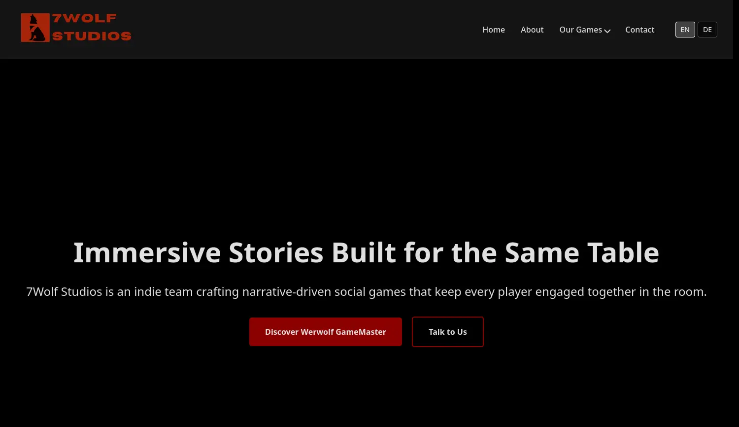 Website der Firma Mathias Pechinger