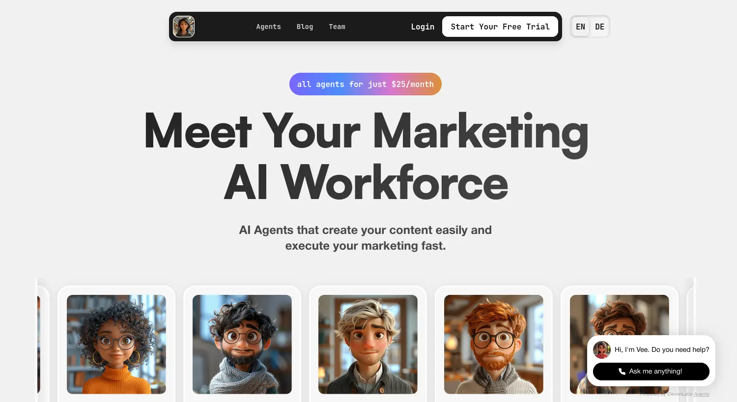 Website der Firma whaaat.ai