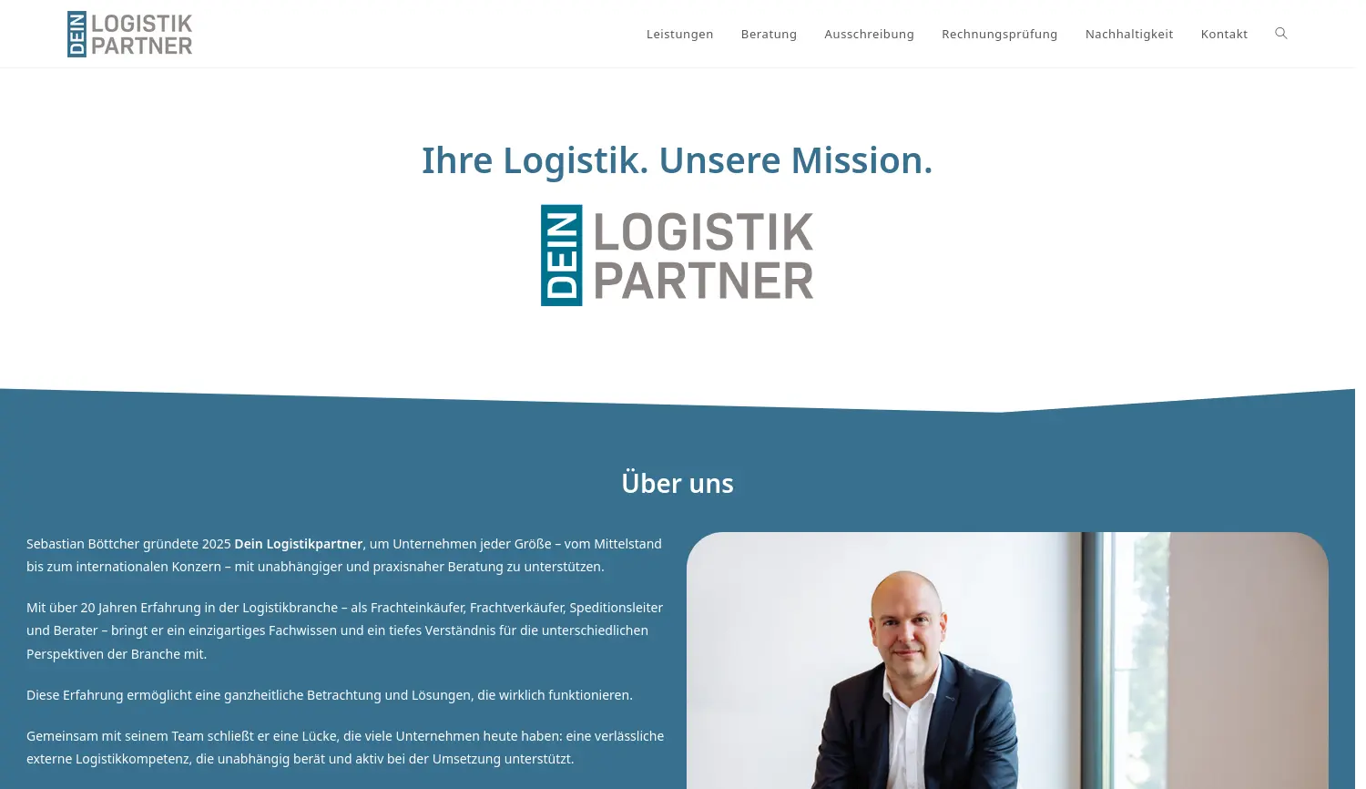 Website der Firma Sebastian Böttcher