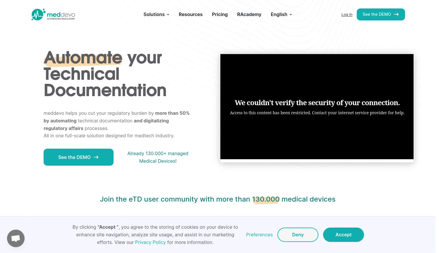 Website der Firma dytab GmbH