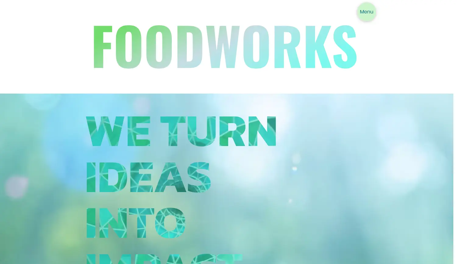 Website der Firma FoodWorks e.V.