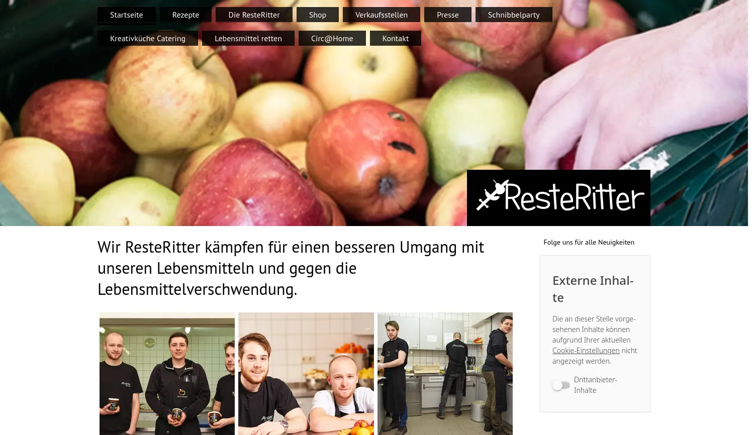 Website der Firma Dietzsch und Prigan GbR