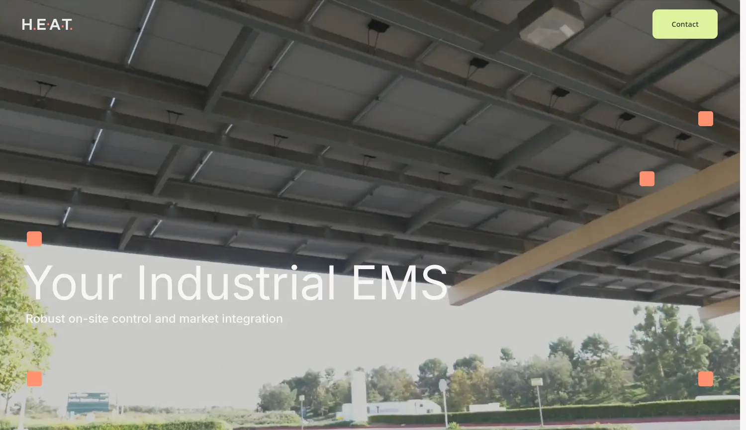 Website der Firma H.E.A.T. Energie-Software GmbH