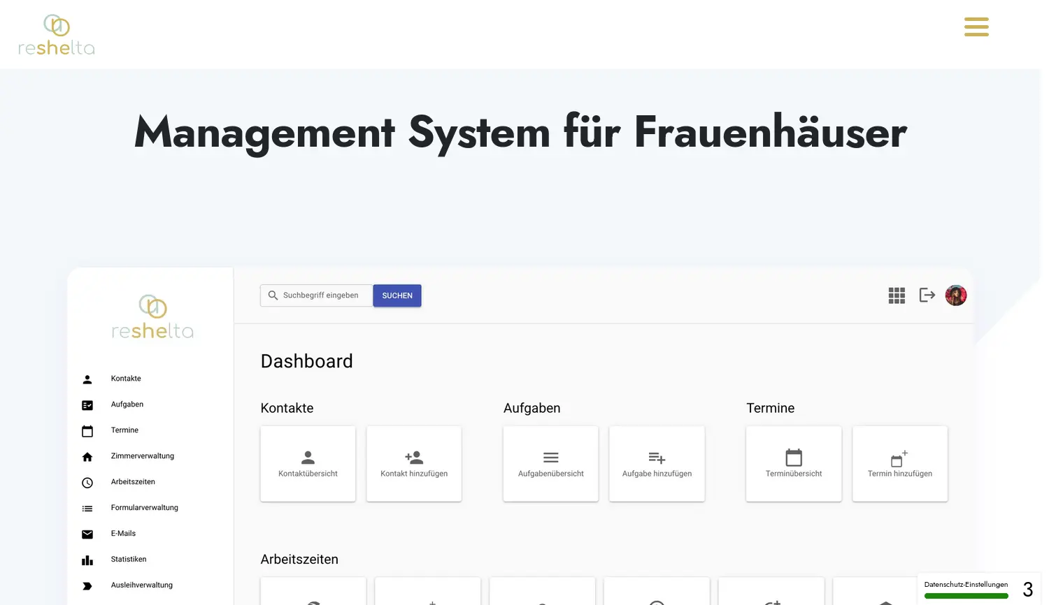 Website der Firma PRinguin GbR