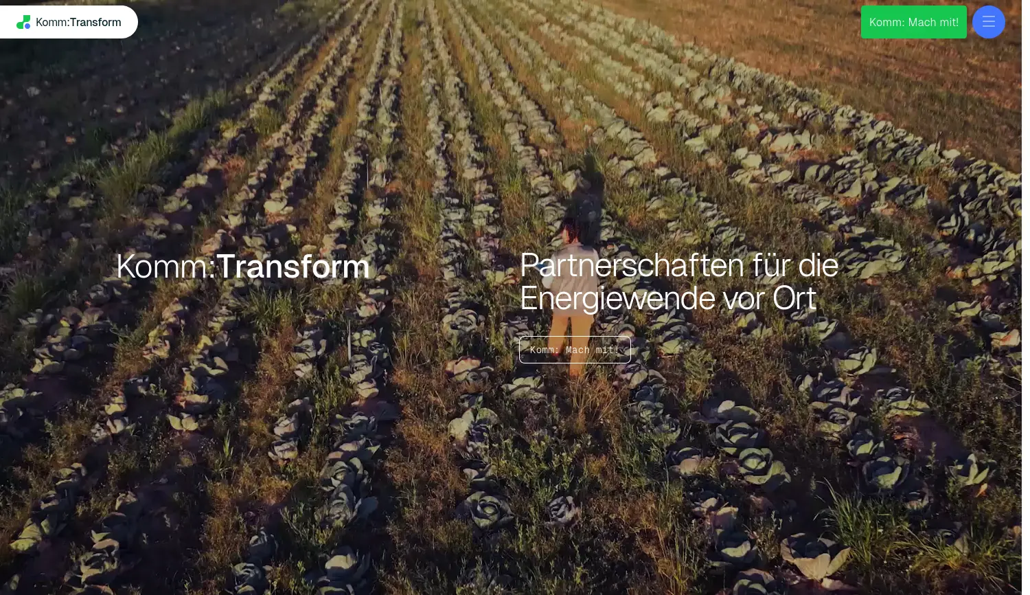 Website der Firma Endeva GmbH