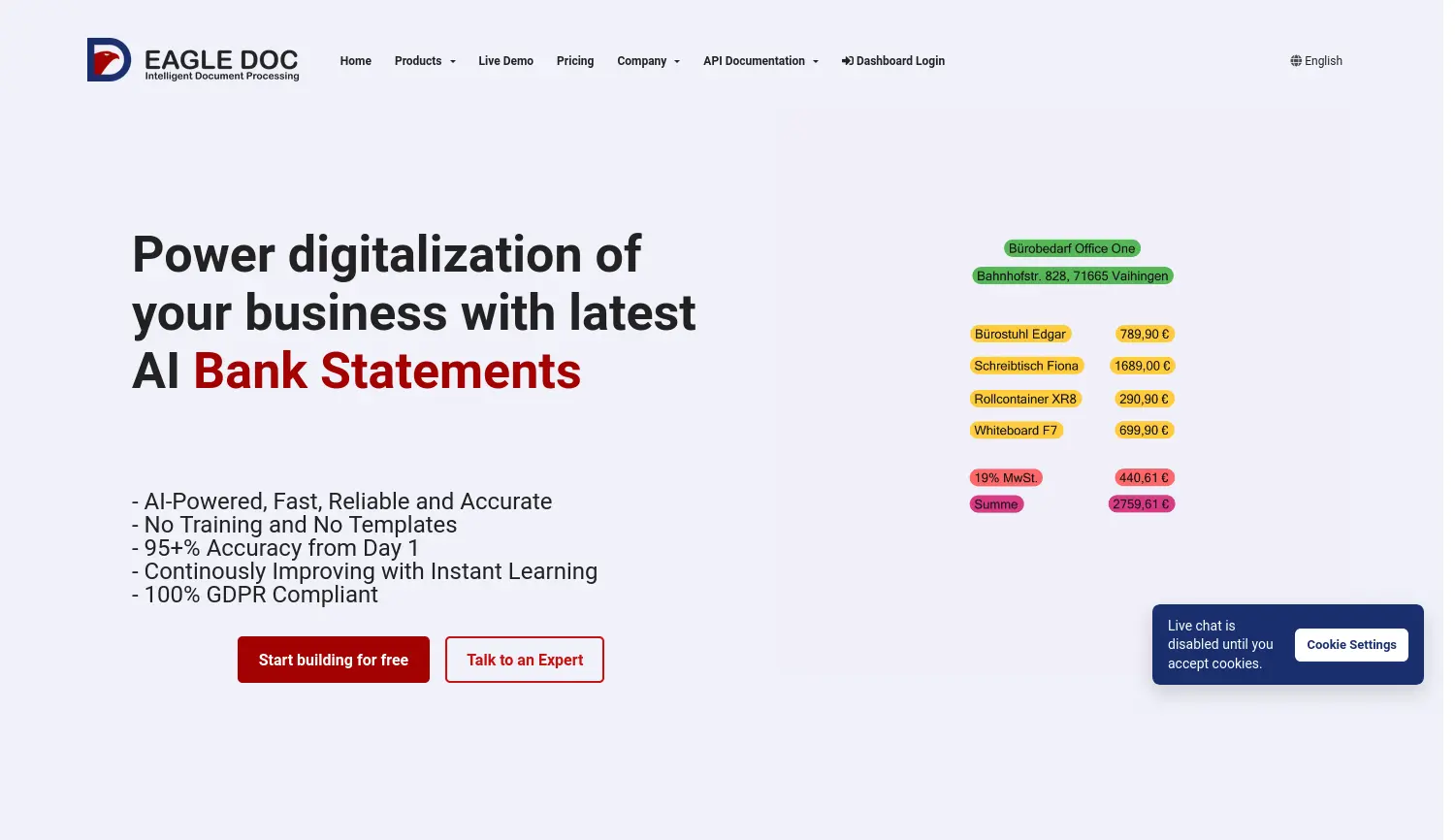 Website der Firma S2Tec GmbH