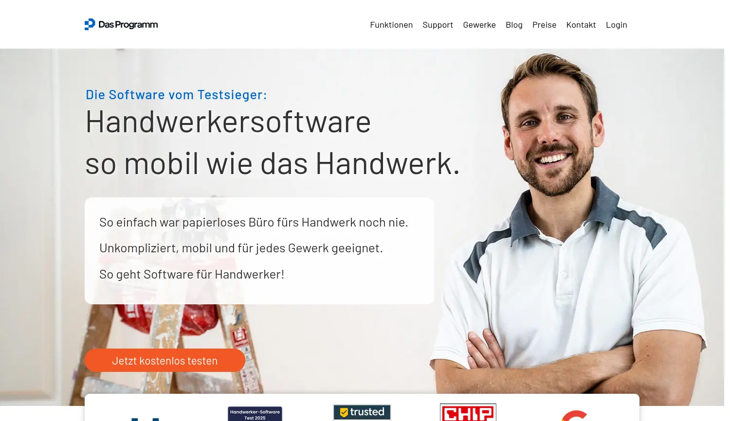 Website der Firma synatos GmbH