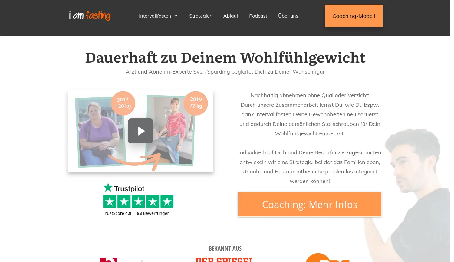 Website der Firma Sparding & Wedler GbR