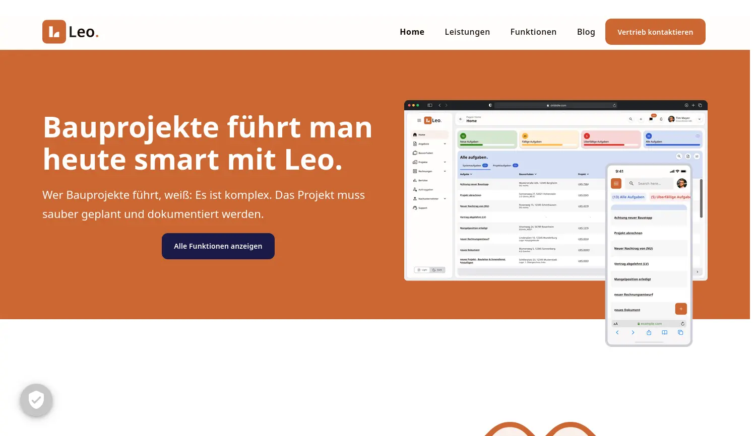 Website der Firma InnoCube GmbH