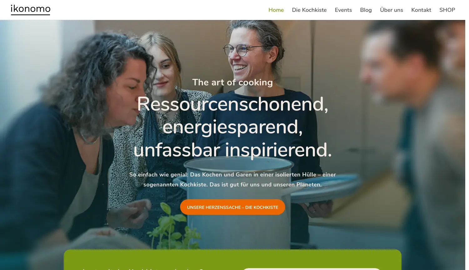 Website der Firma ikonomo
