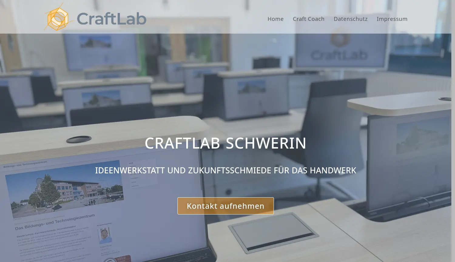 Website der Firma Handwerkskammer Schwerin