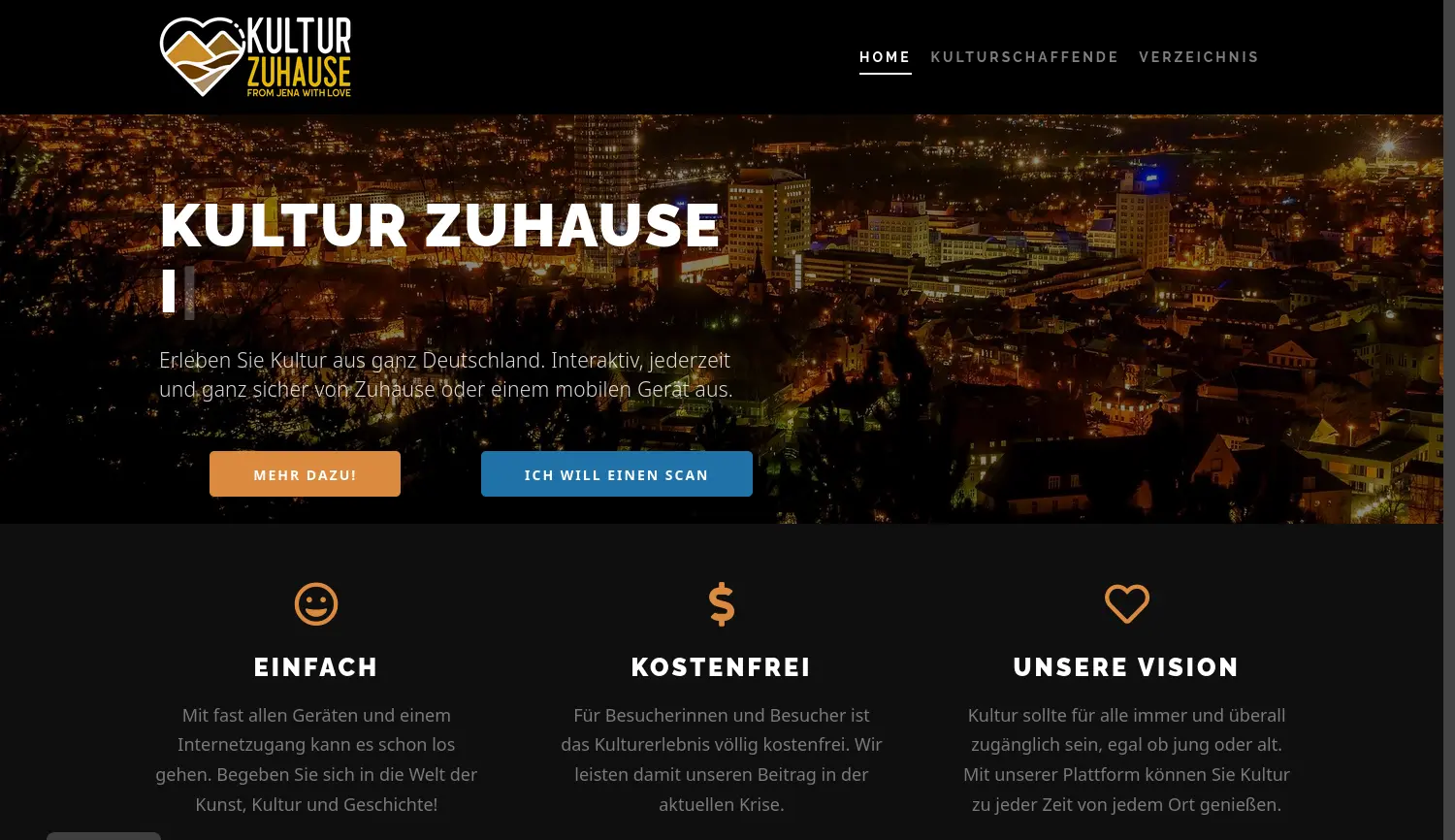 Website der Firma rooom AG