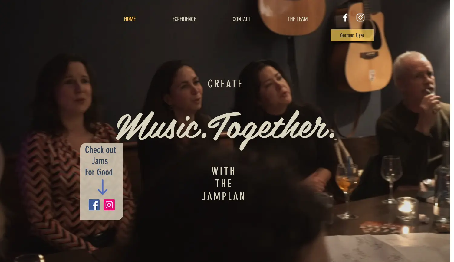 Website der Firma The JamPlan