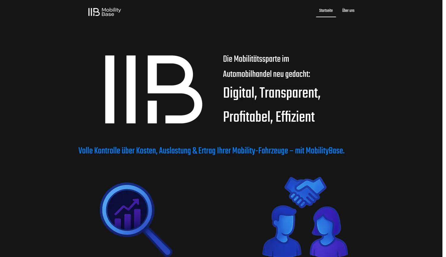 Website der Firma MobilityBase UG (haftungsbeschränkt)