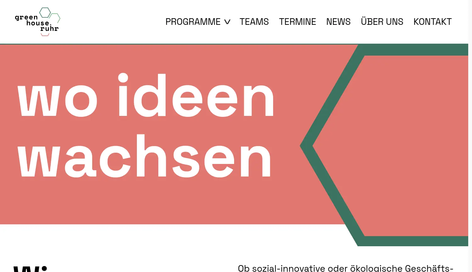 Website der Firma Wirtschaftsförderung Dortmund