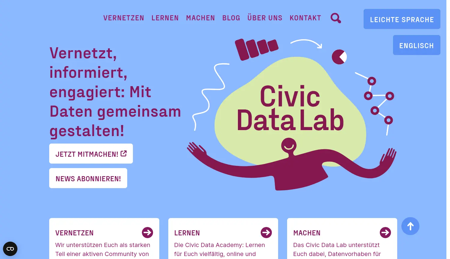 Website der Firma Deutscher Caritasverband e. V.