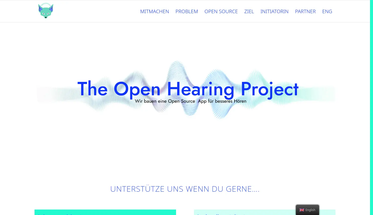 Website der Firma sincEARe UG