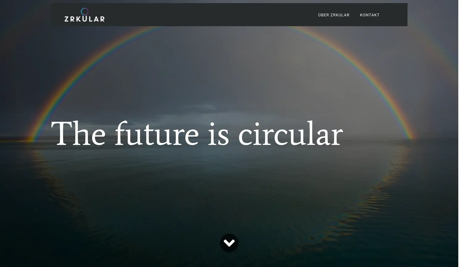 Website der Firma ZRKULAR UG (haftungsbeschränkt)