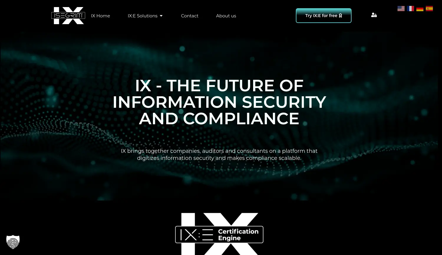 Website der Firma ISEGRIM X AG