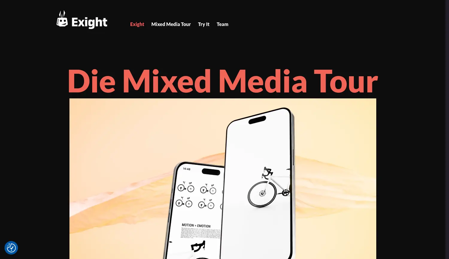 Website der Firma DADI3D