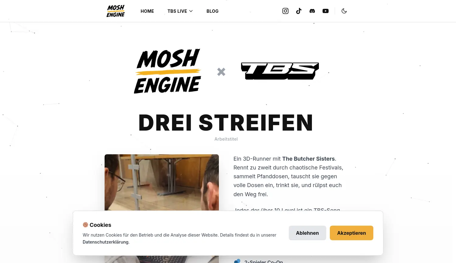 Website der Firma Daniel Kreitsch c/o NeoBird GmbH & Co. KG