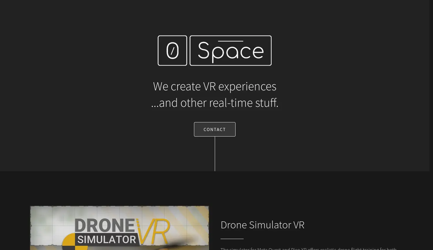 Website der Firma Leonard Pichl 0Space