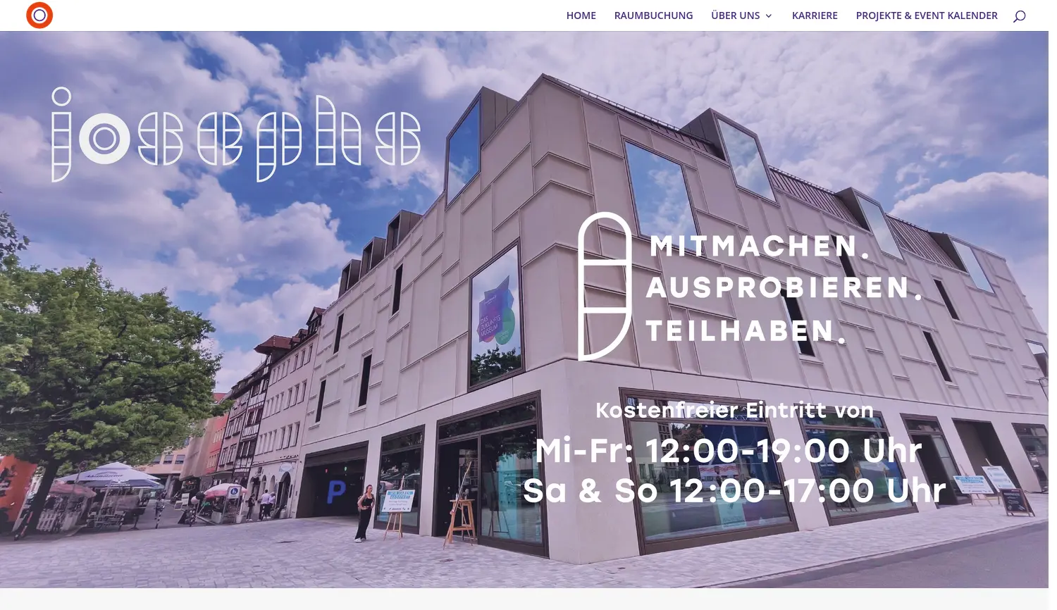 Website der Firma JOSEPHS GmbH