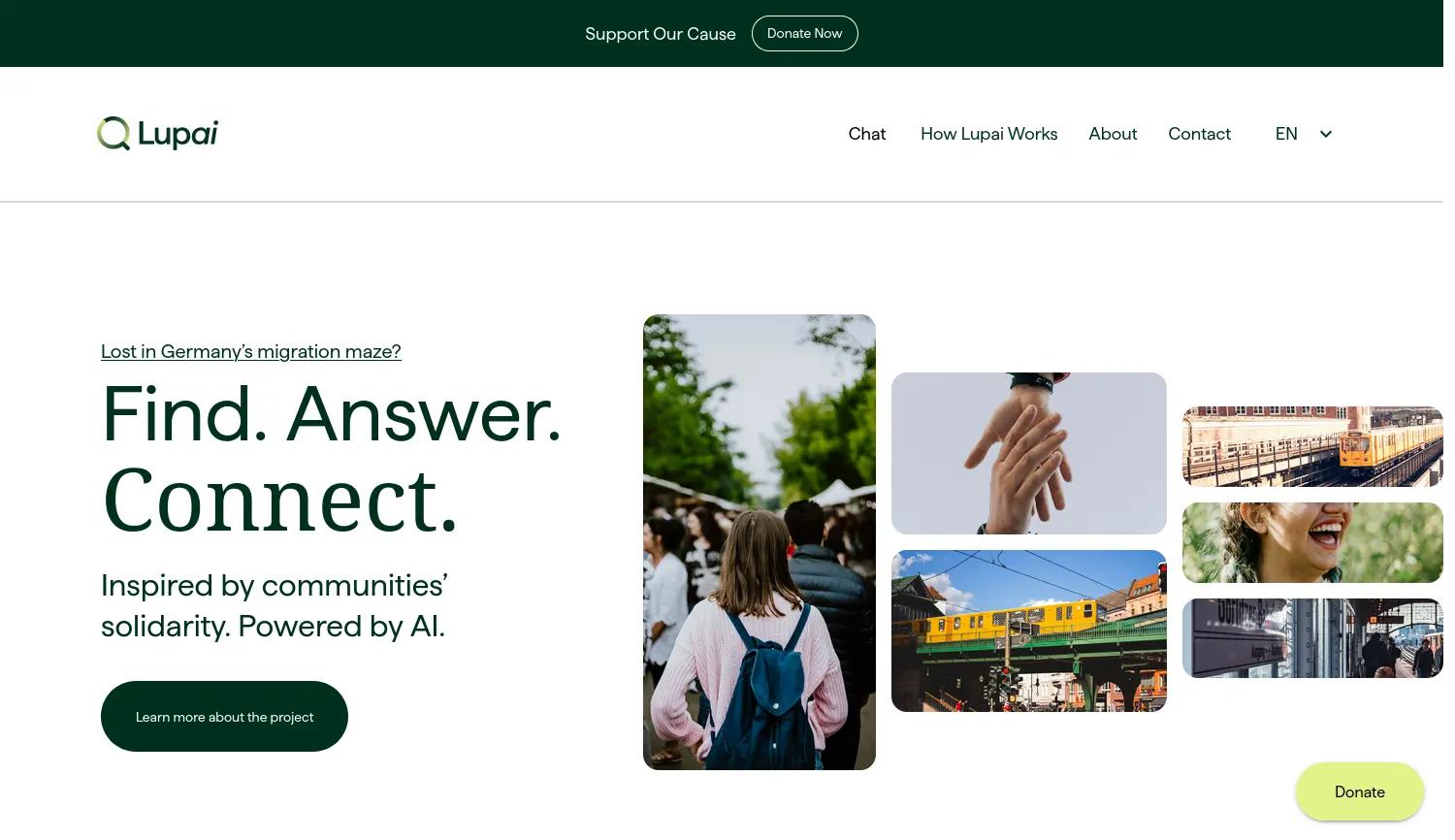 Website der Firma Lupai