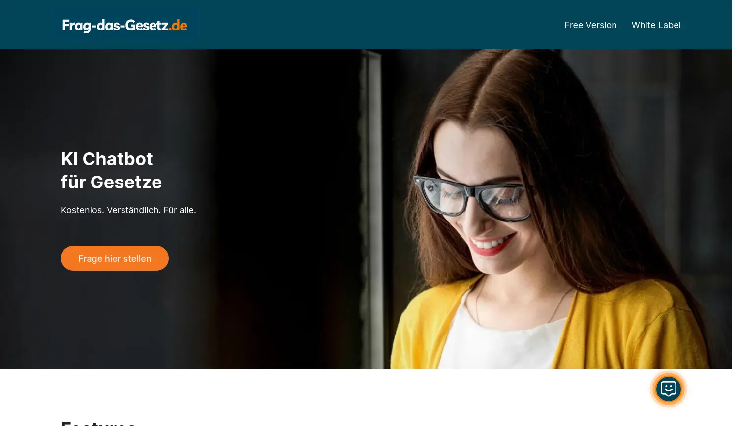 Website der Firma Weisscam GmbH