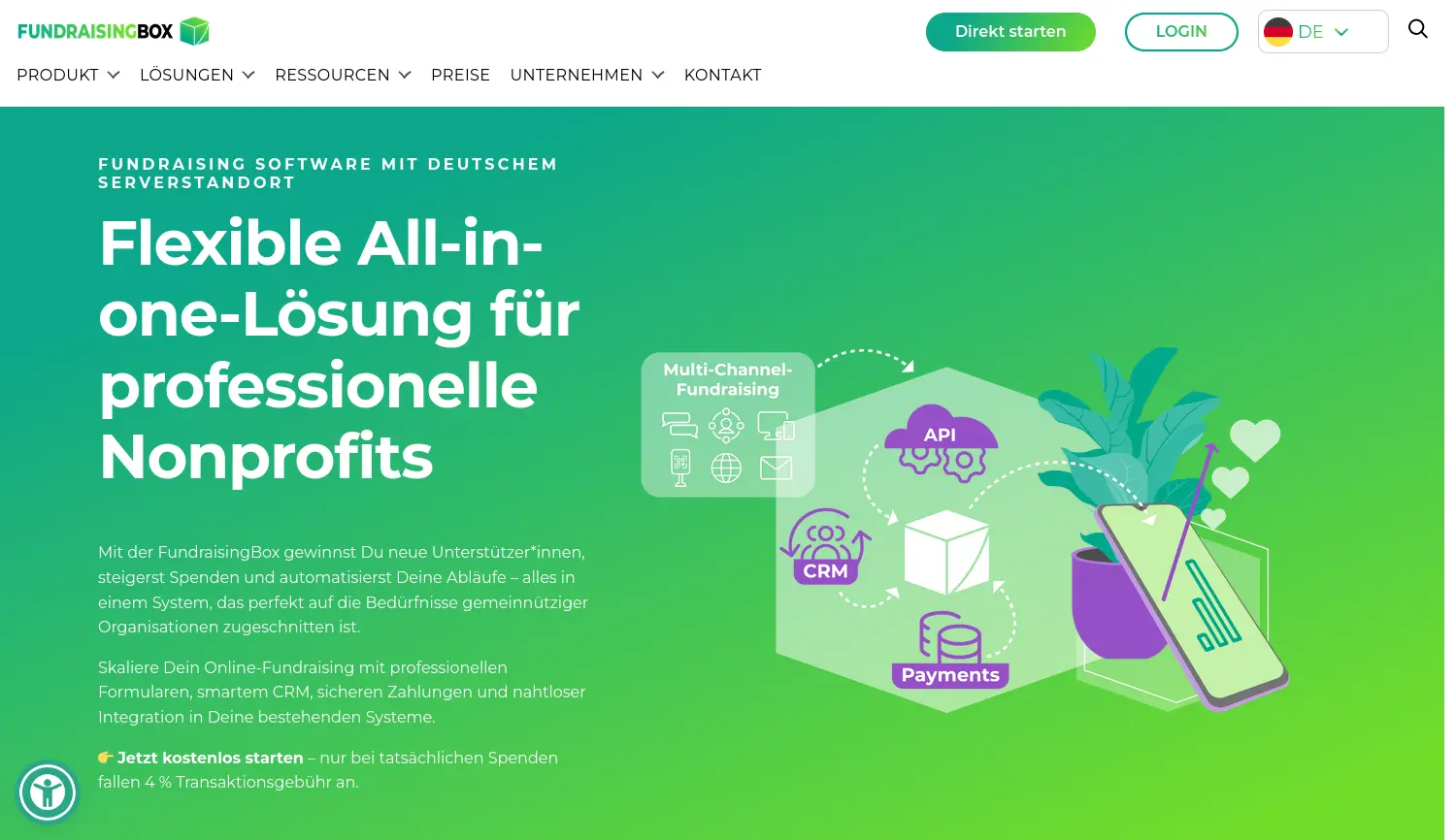 Website der Firma Wikando GmbH