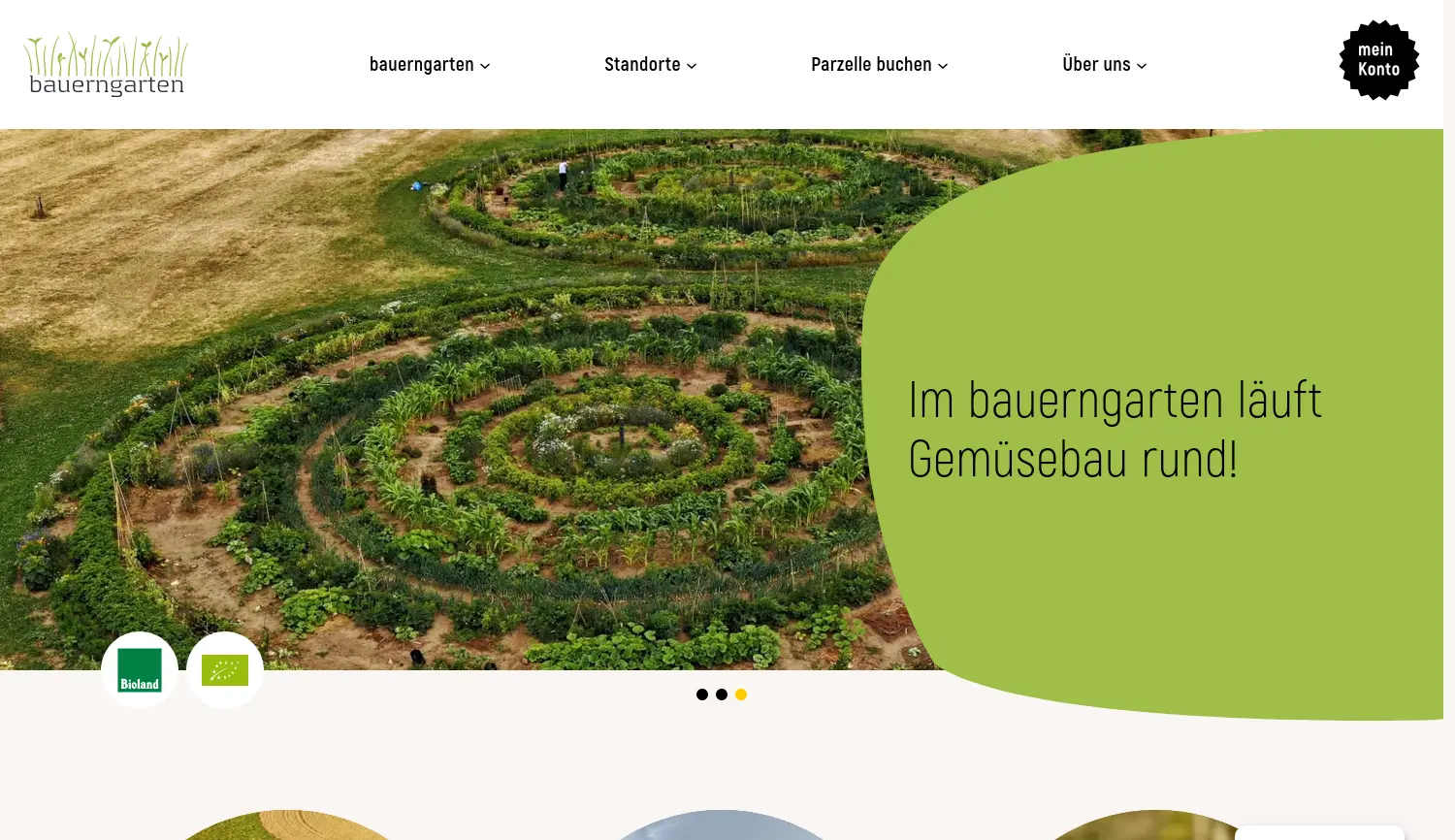 Website der Firma Hof Wendelin