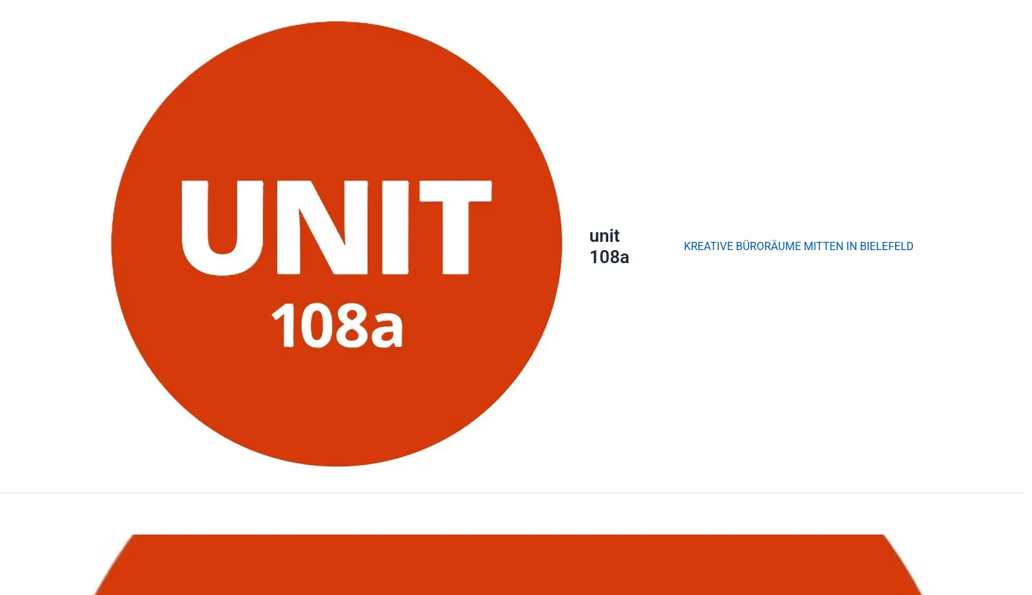 Website der Firma unit 108a