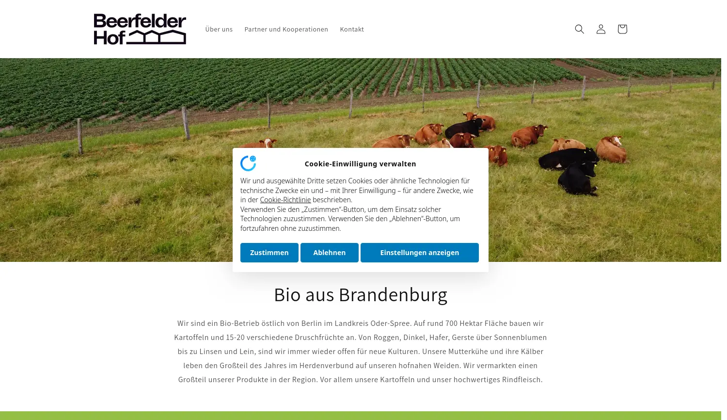 Website der Firma Johann Gerdes e.K.