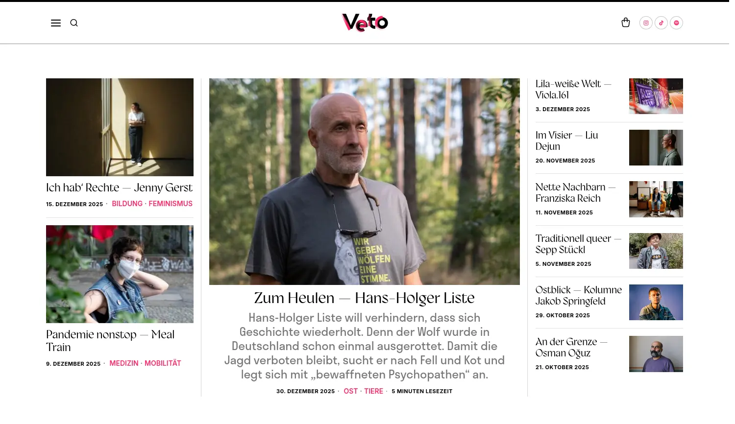 Website der Firma Die Rederei gUG (haftungsbeschränkt)