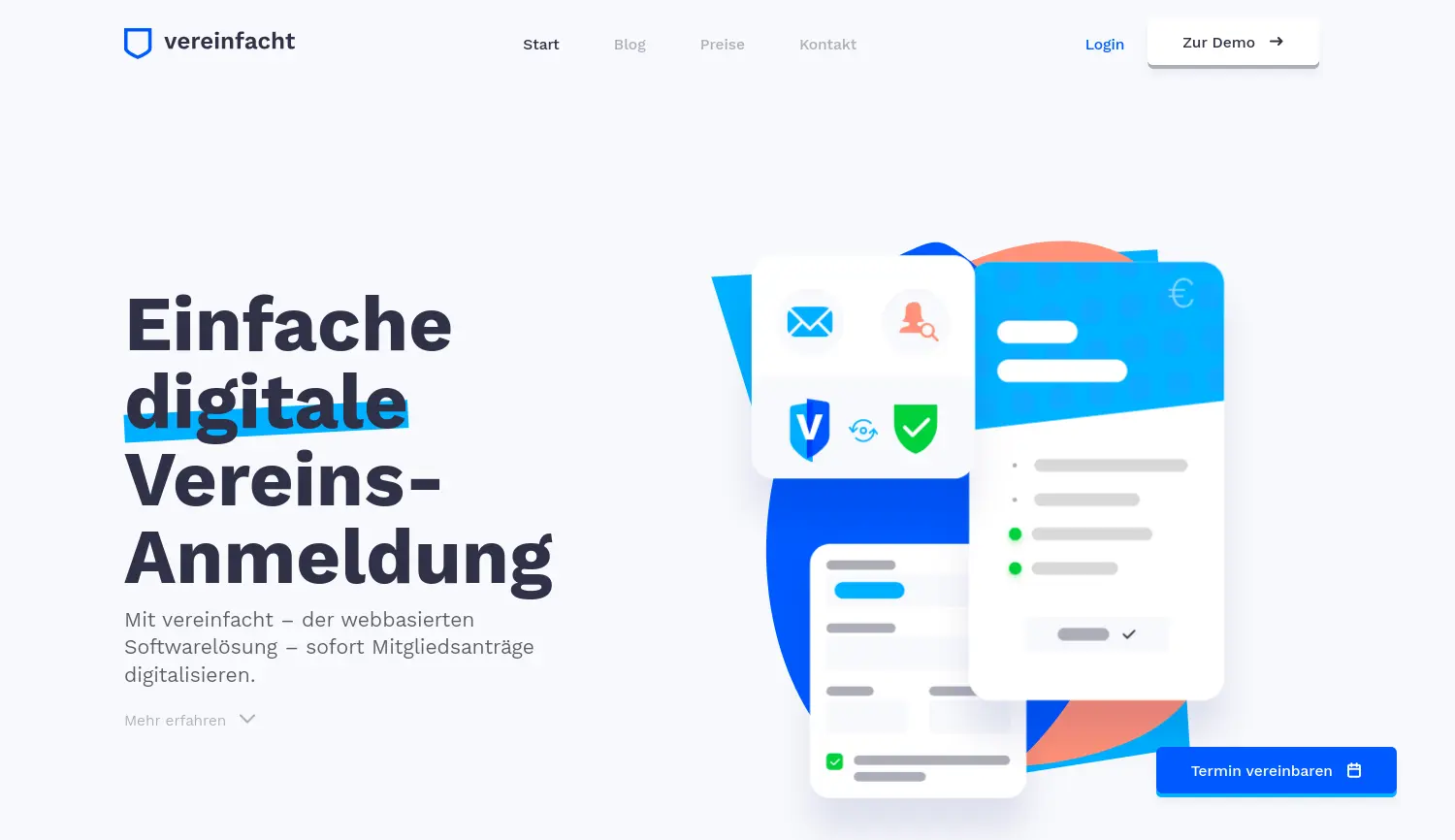 Website der Firma visuellverstehen GmbH