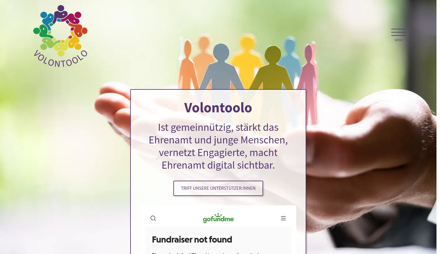 Website der Firma Volontoolo gUG (haftungsbeschränkt)