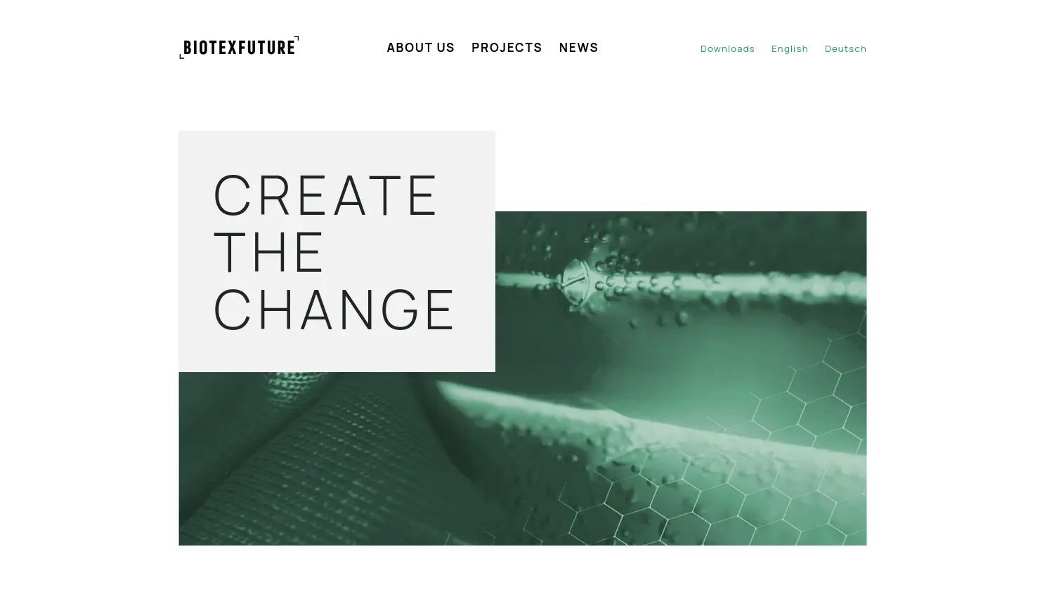 Website der Firma ITA – Institut für Textiltechnik der RWTH Aachen University