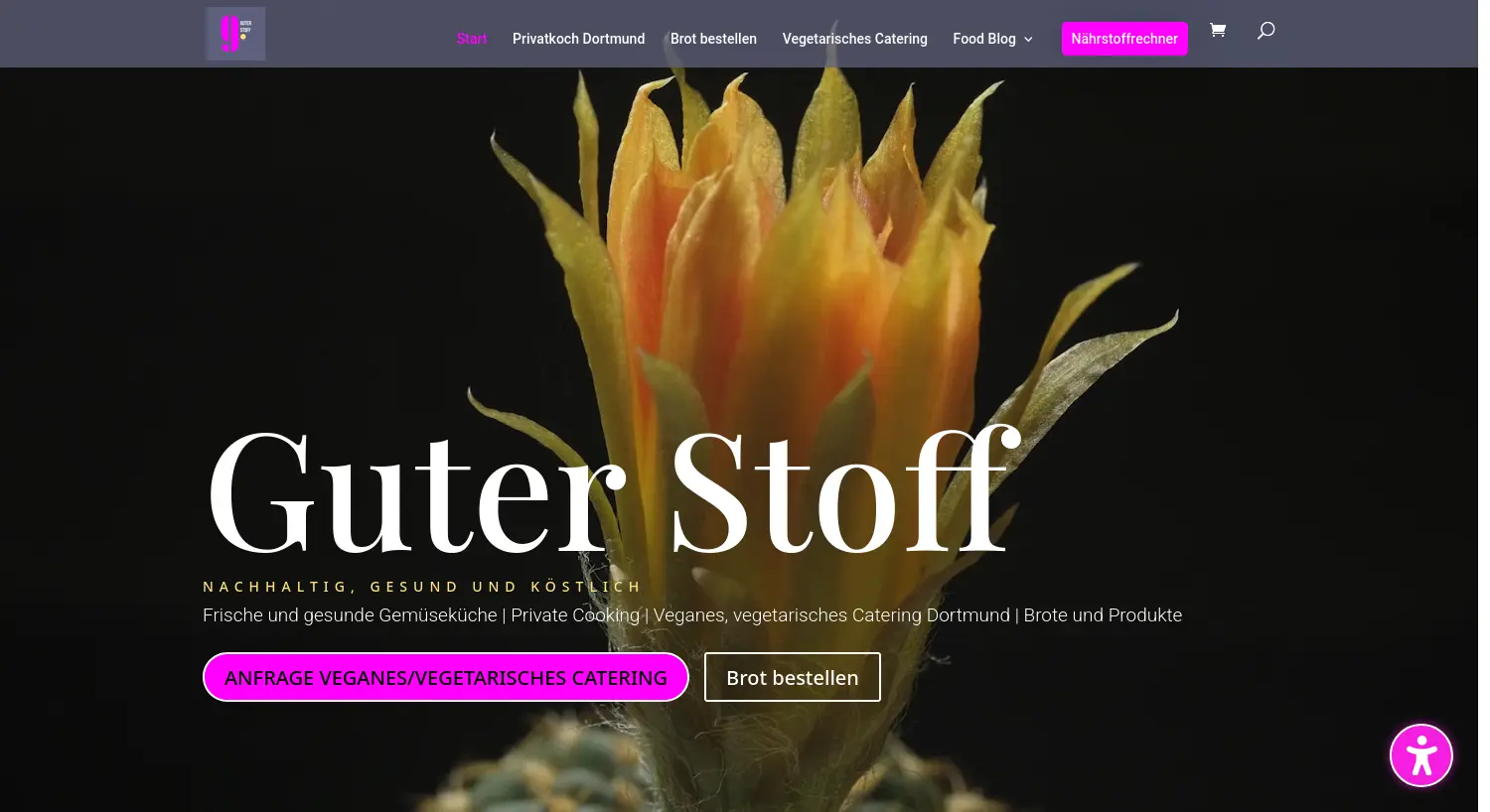 Website der Firma Guter Stoff UG (haftungsbeschränkt)