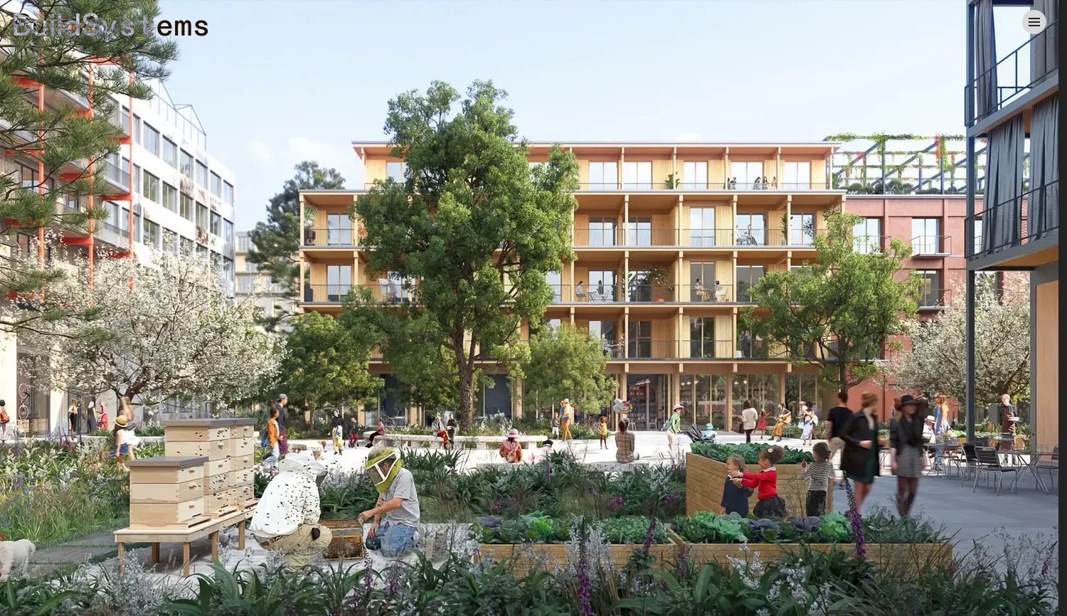 Website der Firma BuildSystems GmbH