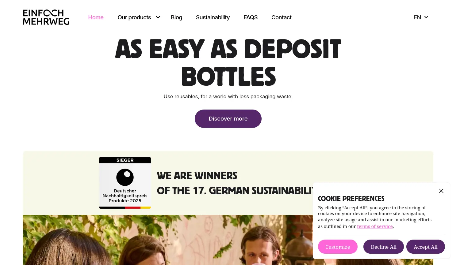 Website der Firma sykell GmbH