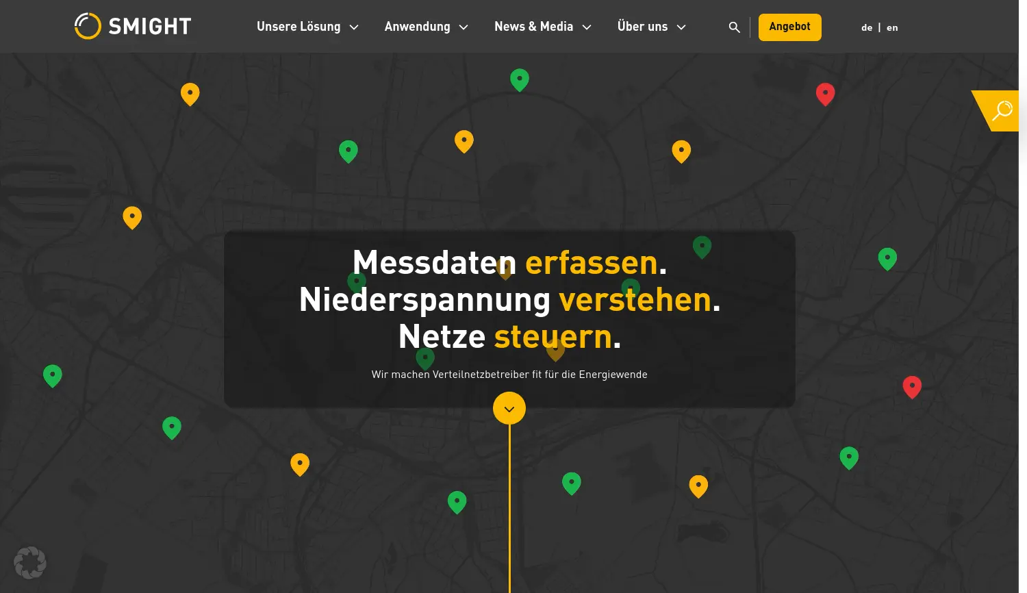 Website der Firma SMIGHT GmbH