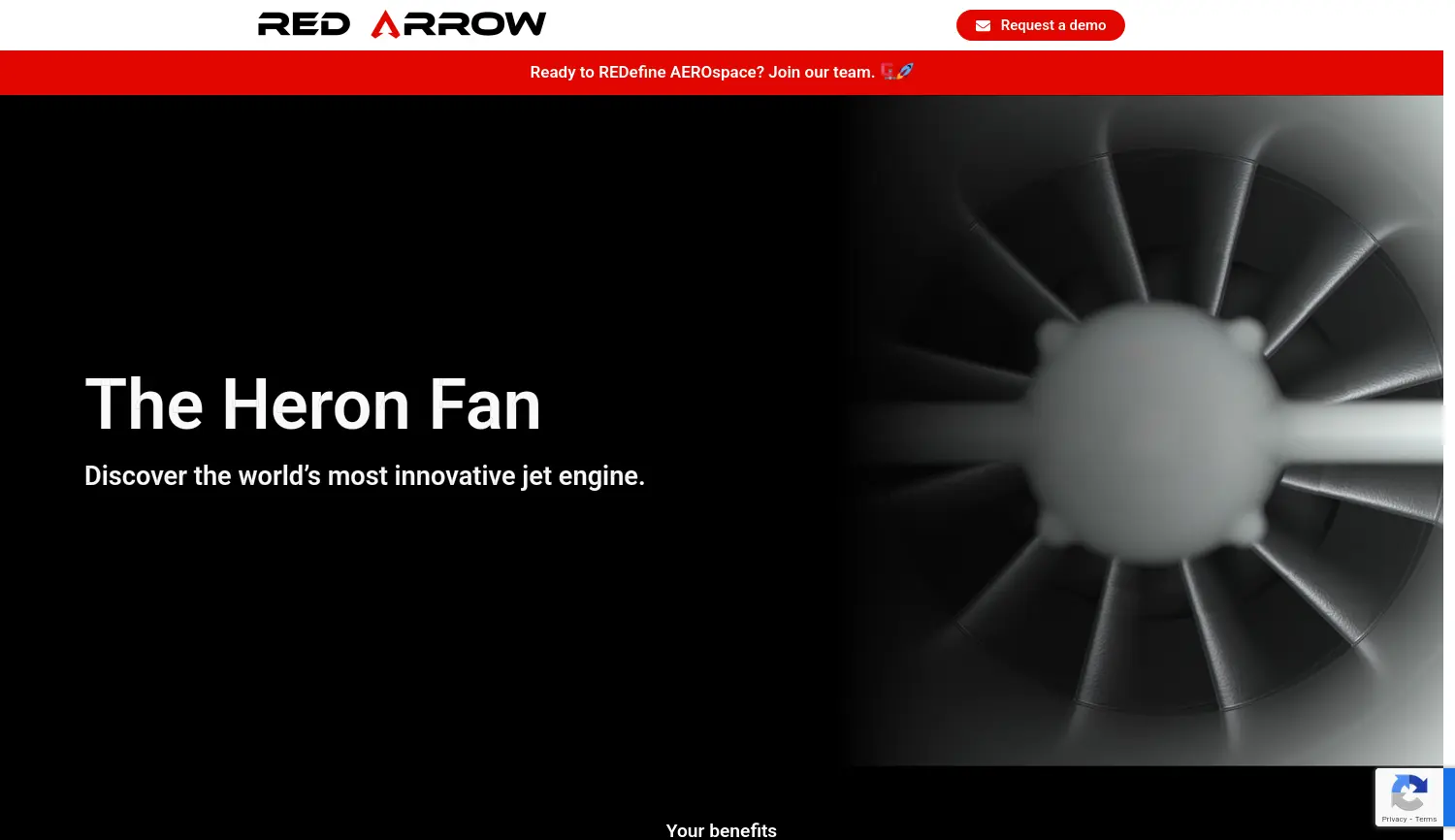 Website der Firma Red Arrow technologies UG (haftungsbeschränkt)