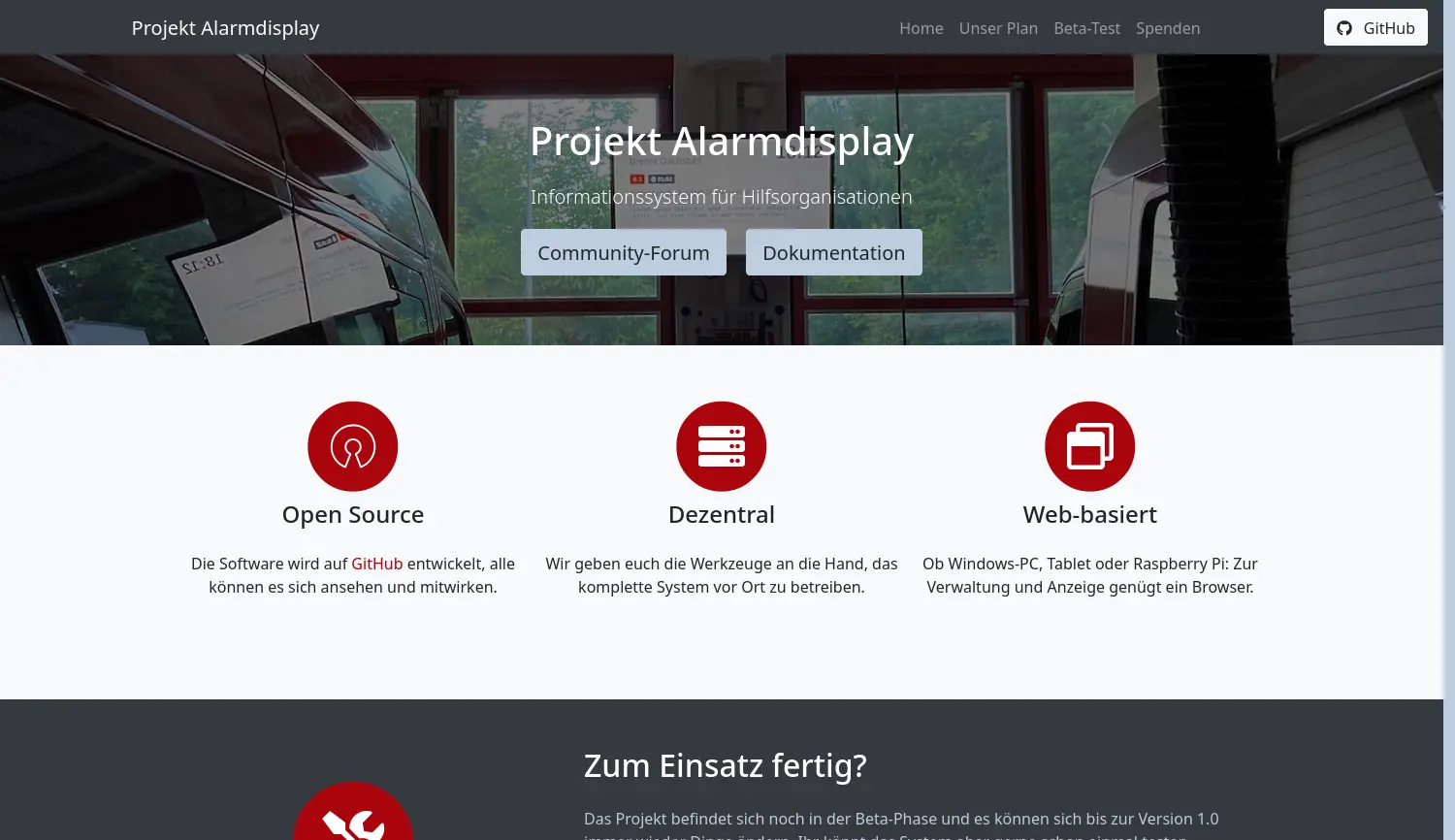 Website der Firma Andreas Brain