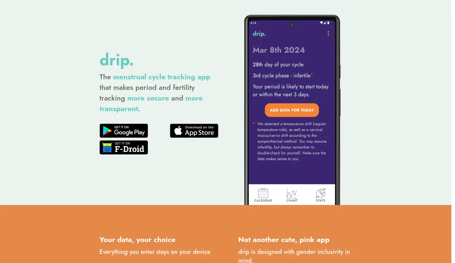 Website der Firma bloodyhealth