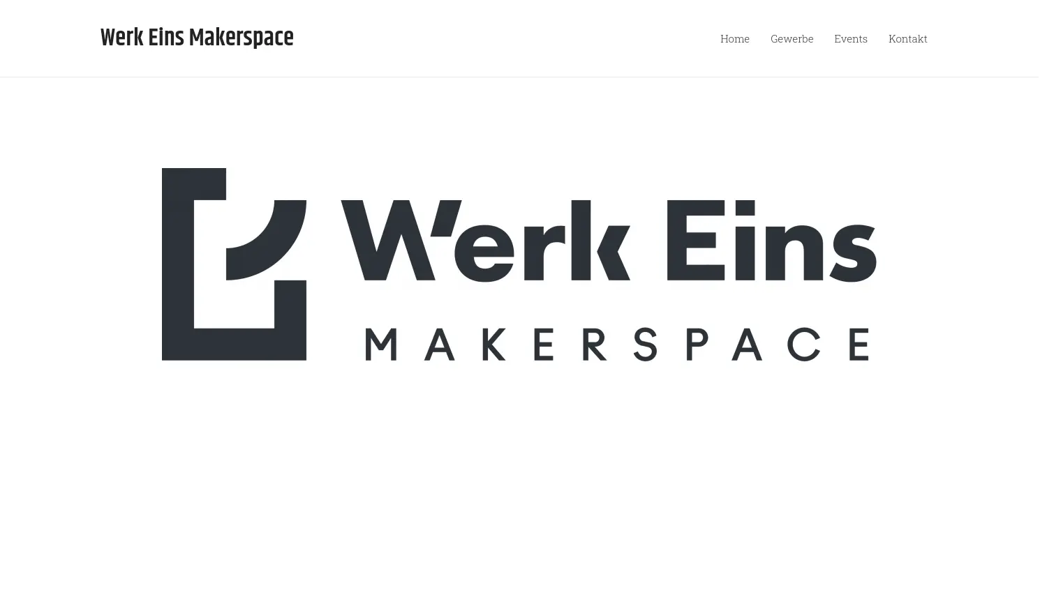 Website der Firma Werk Eins Franken GmbH