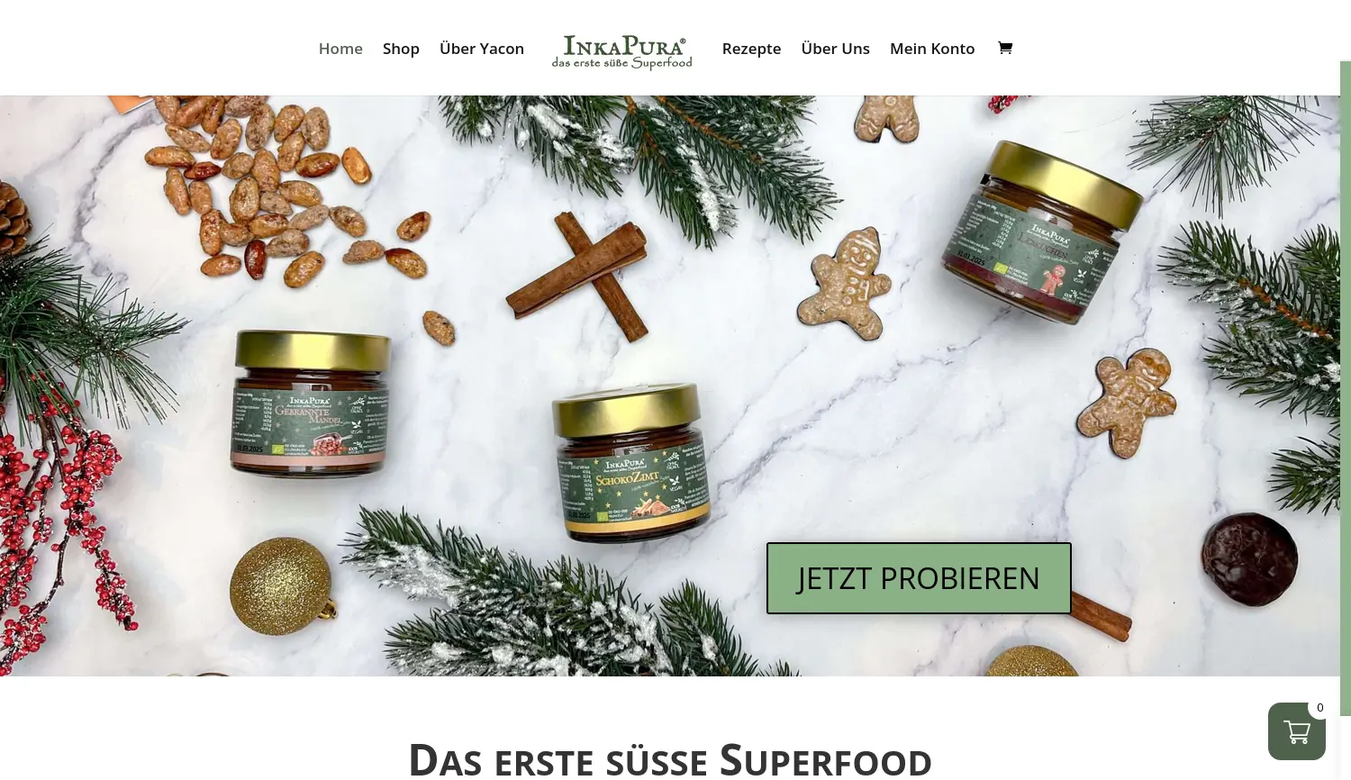 Website der Firma MaWi Food GmbH